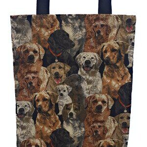 New Tapestry Shopping Bag / Tote Reusable Eco Friendly Dogs
